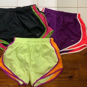 Small Nike Tempo Running Shorts 3-pack